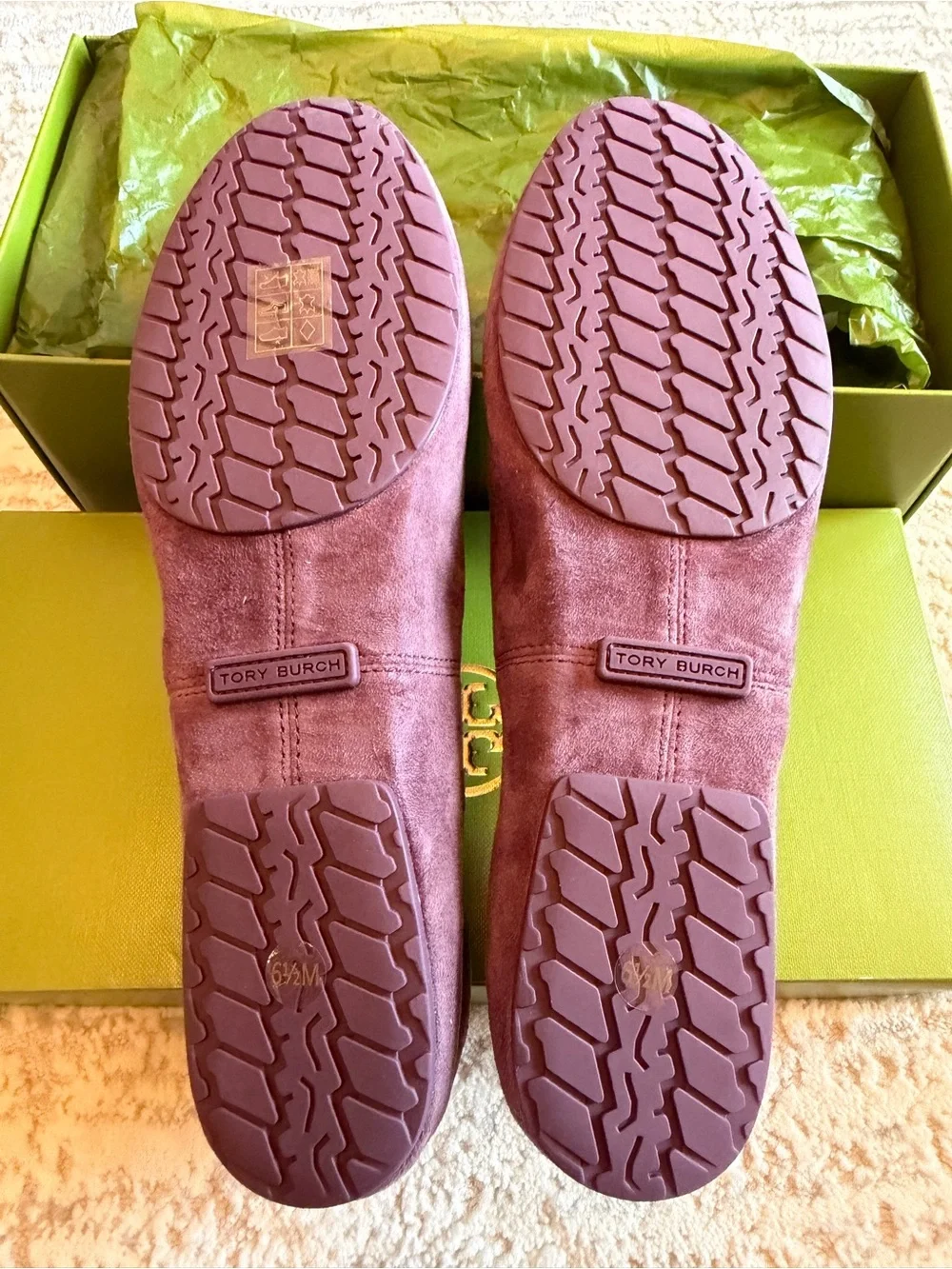 Tory Burch Reva Travel Ballet Flats